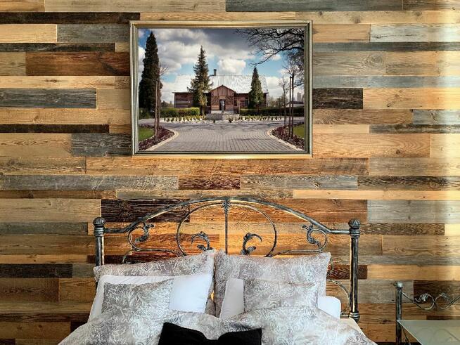 Panel ścienny 3D Dekoracyjny, unikatowe stare deski, 120 cm