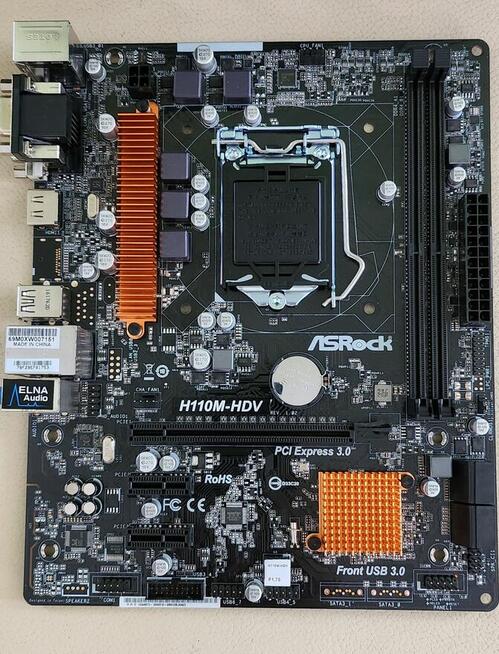 Asrock H110M - HDV płyta główna Nowa