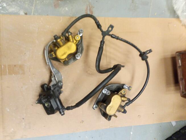 HONDA CB 600 F HORNET PC41 07-13 ZACISKI Zestaw hamulcowy pl