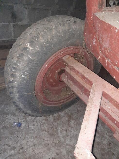 Wóz do przewozu drzewa np. z lasu. Tylko przód oś od Jelcza