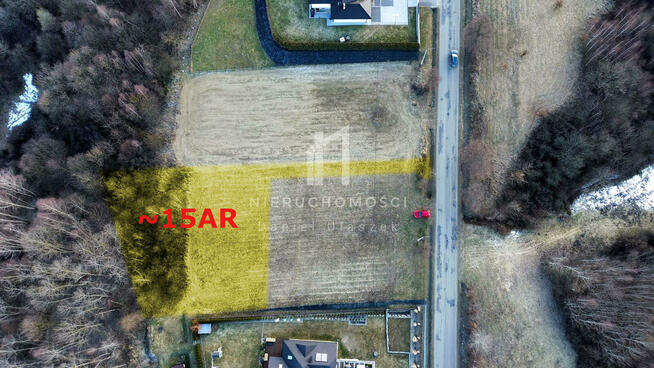 Działka budowlana Harklowa gm. Skołyszyn