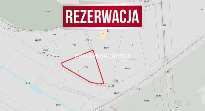 Działka rolna Kraków Zwierzyniec, Bielany, Bielańska