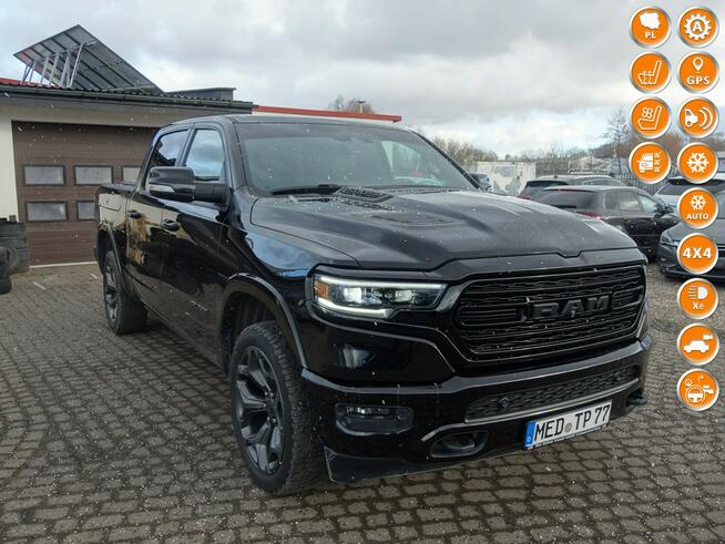 DODGE RAM WERSJA LIMITED NIGHT BLACK SILNIK 5.7 BENZYNA 400km 38tys km