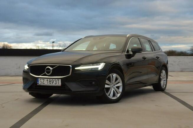 Volvo V60 2.0 B4 197 KM Automat/LEDy/Podgrz Fotele/Navigacja/BezwypadkowyVAT23