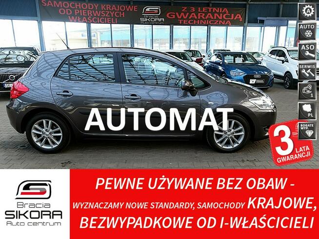 Toyota Auris AUTOMAT Tylko 142 TYŚ KM 1WŁAŚCICIEL Serwis ASO Kraj Bezwyp 1.6i 16V