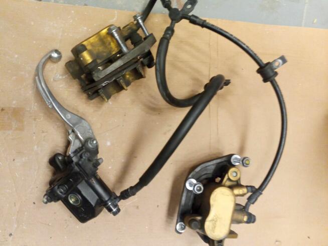 HONDA CB 600 F HORNET PC41 07-13 ZACISKI Zestaw hamulcowy pl