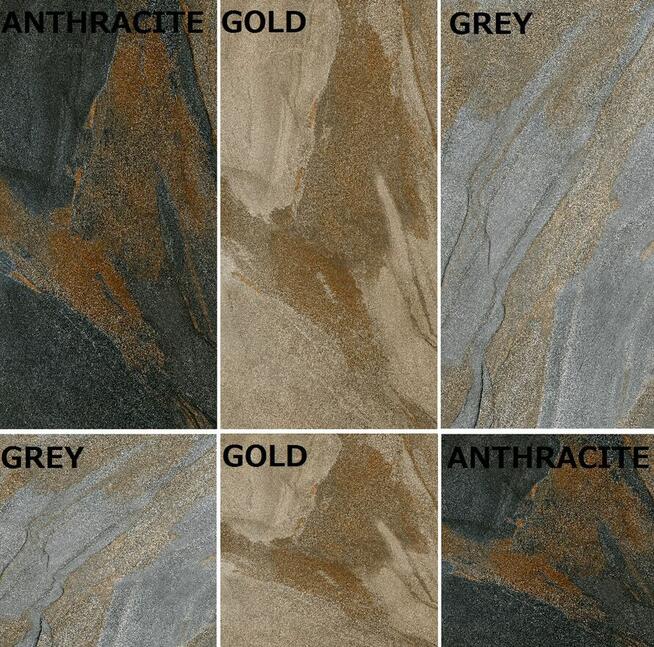gres 60/120 60/60 slate grey gold anthracite sugar ENTR gat.