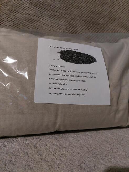 Poduszki z łuska gryki