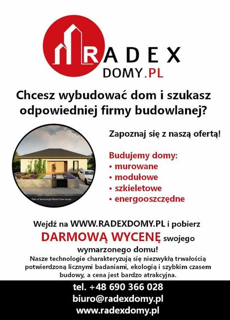 Wybuduj dom w cenie mieszkania! DARMOWA WYCENA