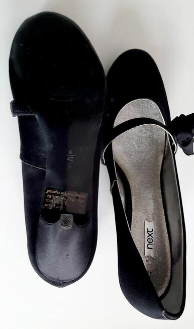 Satynowe buty Next r. 42. Nowe