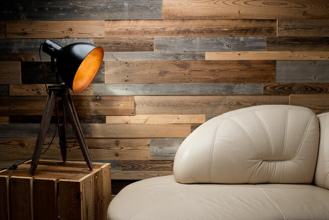 Panel ścienny 3D Dekoracyjny, unikatowe stare deski, 120 cm