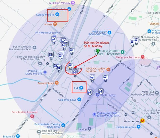 2 Kawalerki inwestycyjne Blisko metra