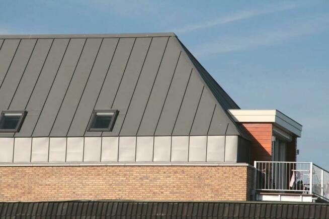 BLACHA NA RĄBEK STOJĄCY FELC podwójny na dach lub elewację