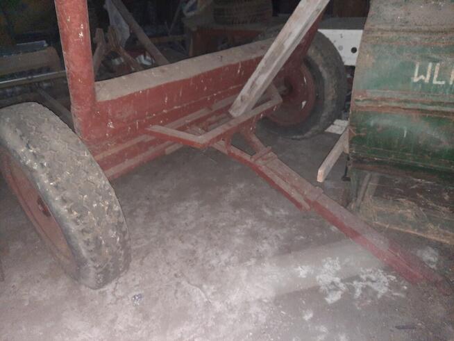 Wóz do przewozu drzewa np. z lasu. Tylko przód oś od Jelcza