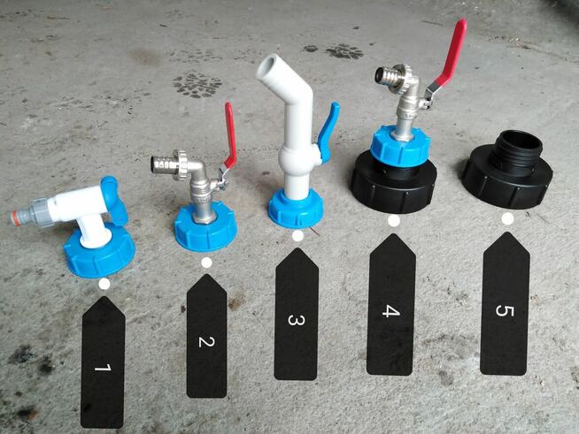 Mauzer Zbiornik Beczka 1000L 600L