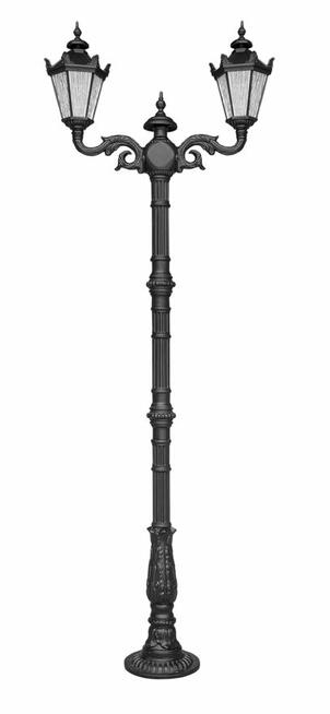 lampa żeliwna parkowa