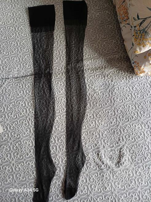 Pończochy nylonowe vintage