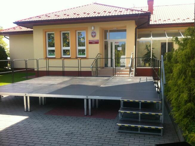 SCENA na imprezy WYNAJEM podesty sceniczne, estrada, blaty