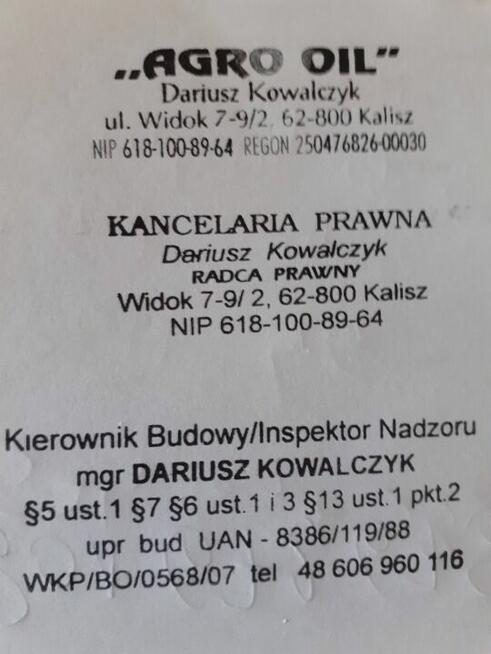 Poszukuje do Niemiec na stany surowe