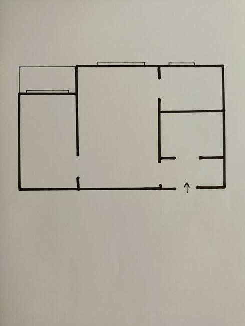 Zamienię mieszkanie własnościowe 37 m2 na rozkładowe ok.40m2