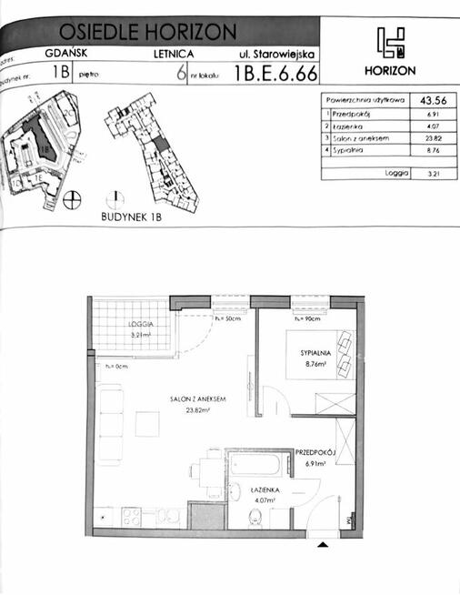 Mieszkanie blisko morza. Taras widokowo-rekreacyjny na dachu
