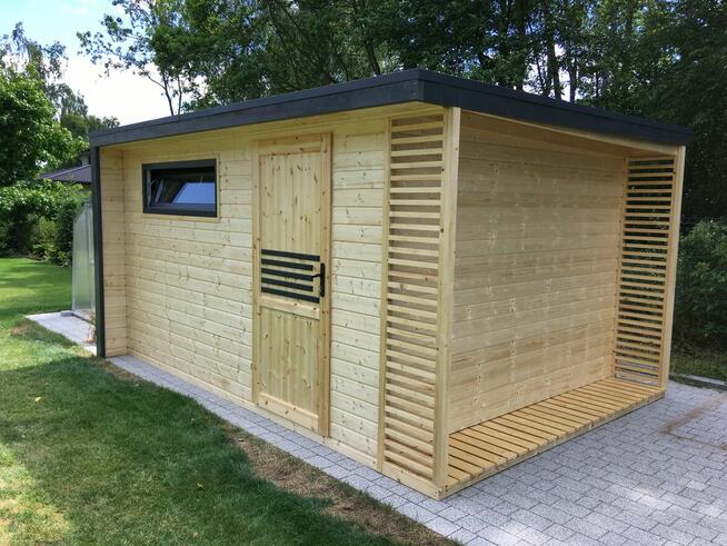 Domek Drewniany Altana Sauna Drewutnia letniskowy room4garde