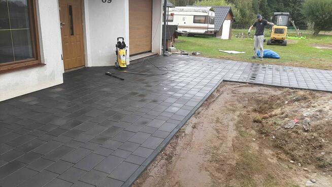 Usługi minikoparką, prace ziemne, brukarstwo