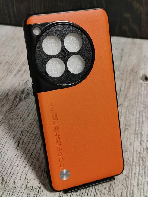 etui / case / plecki - OnePlus 12 (kolor Orange / Pomarańczo