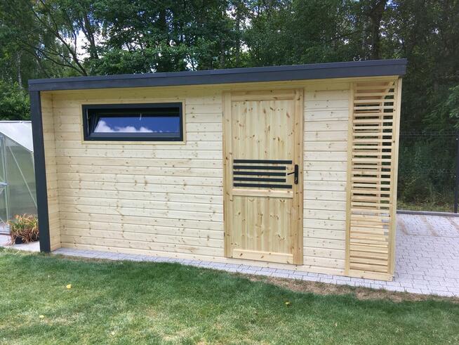 Domek Drewniany Altana Sauna Drewutnia letniskowy room4garde