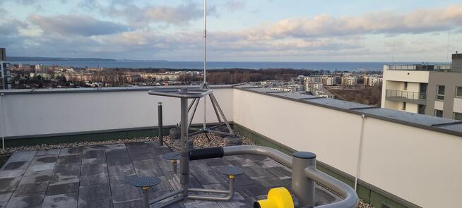 Mieszkanie blisko morza. Taras widokowo-rekreacyjny na dachu