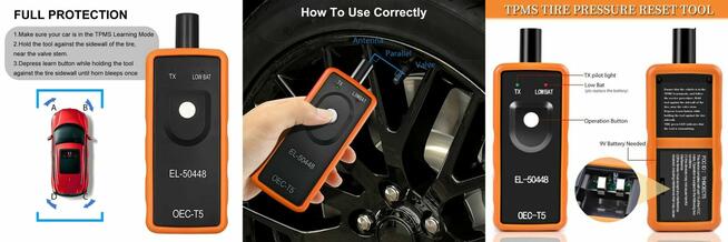 Aktywator / programator czujników TPMS OEC-T5 (EL-50448) GM