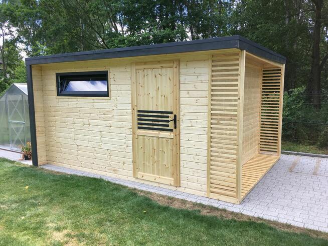 Domek Drewniany Altana Sauna Drewutnia letniskowy room4garde