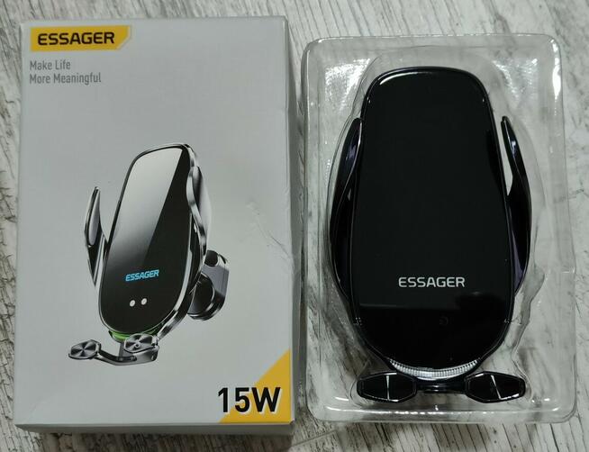 ESSAGER A4 Uchwyt / ładowarka bezprzewodowa samochodowa