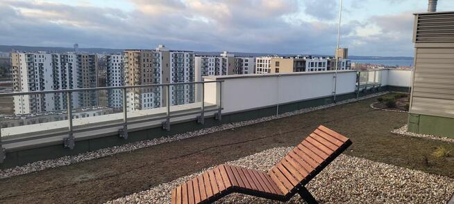 Mieszkanie blisko morza. Taras widokowo-rekreacyjny na dachu