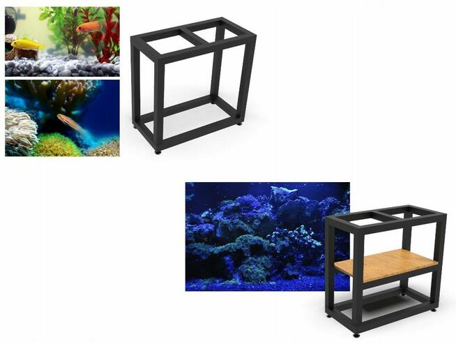 Stelaż stalowy pod akwarium mocny na wymiar