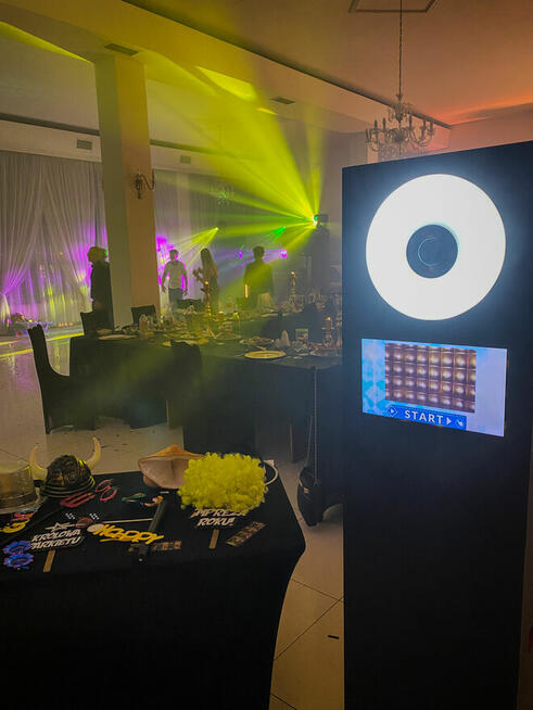 Najtaniej WaWa - Fotobudka 360 Video budka Wynajem z obsługą