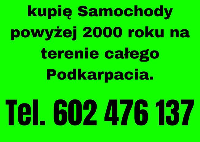 Skupię Samochody powyżej 2000 roku za gotówkę