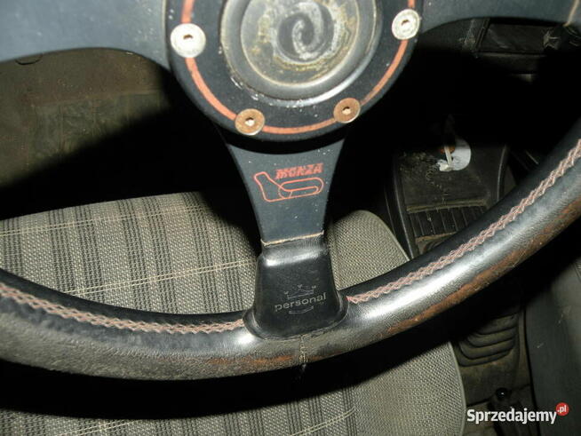 KIEROWNICA SPORTOWA MONZA PERSONAL + NABA ORYGINAŁ 1990r.