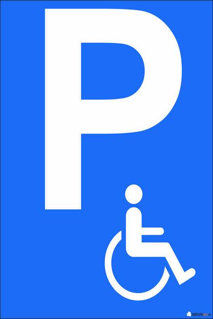 Tabliczki, tabliczka Parking tylko dla klientów różne rozmia