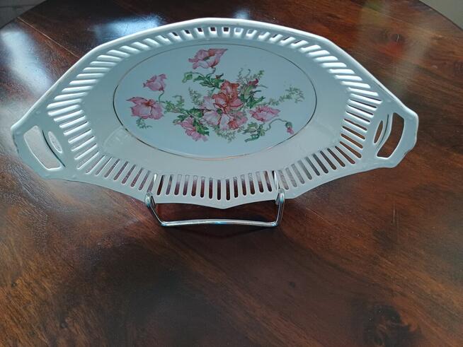 Patera Antyk Schumann - koszyczek Porcelana