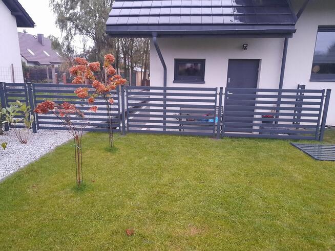 Brama przesuwna wypełnienie Aluminium, bramy przesuwne