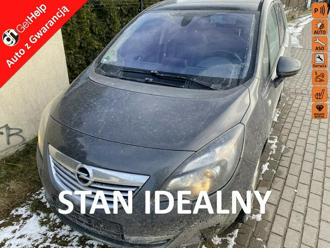 Opel Meriva Edition,podgrz. fotele i kierownica, czujniki p/t, szklany dach, skóry