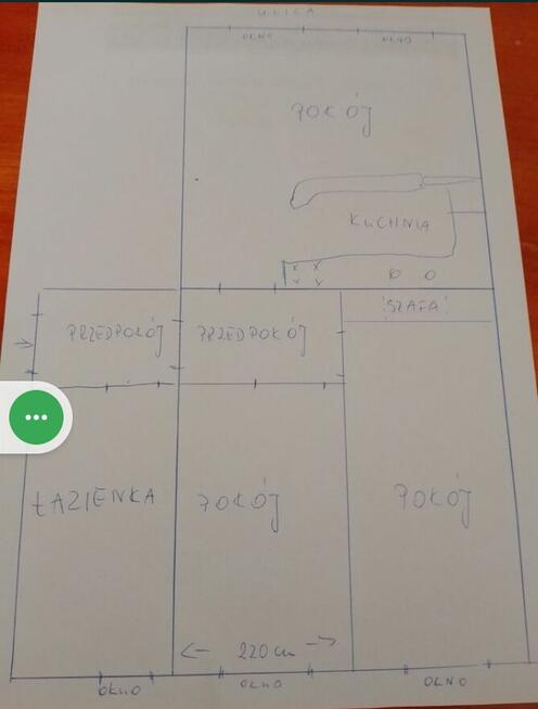 3 pokojowe mieszkanie z PGM z co gazowym 52 m2 na mniejsze