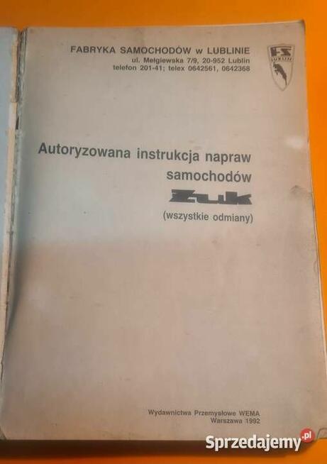 INSTRUKCJA NAPRAWA ŻUK