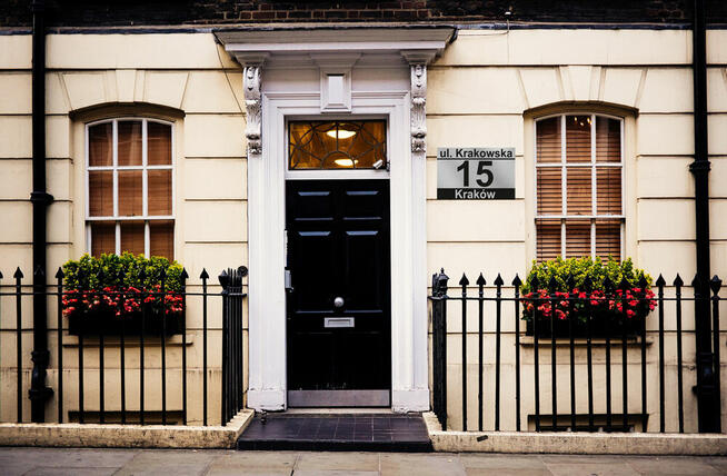 TABLICA tabliczka ADRESOWA Z NUMEREM domu i ulicą 9 wzorów