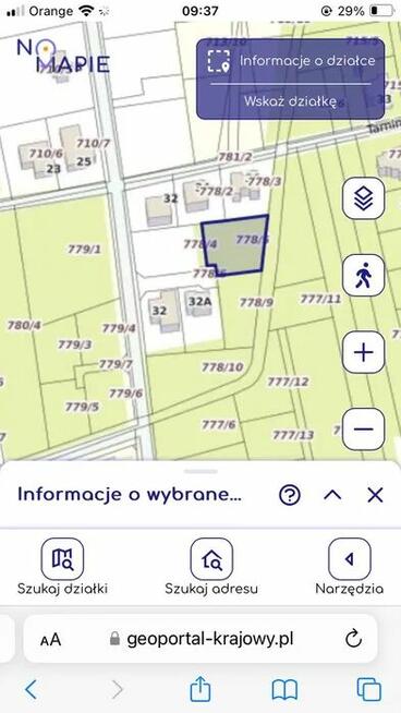 Działka budowlana os.Borów Tarnobrzeg