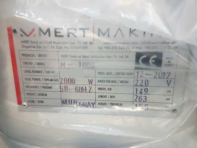 Stół do Lamowania MERT M-1000 z Lamowaczem PFAFF 335 automat
