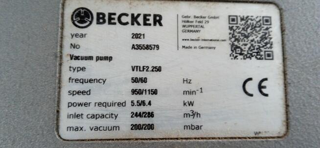 Pompa próżniowa BECKER VTLF 2.250