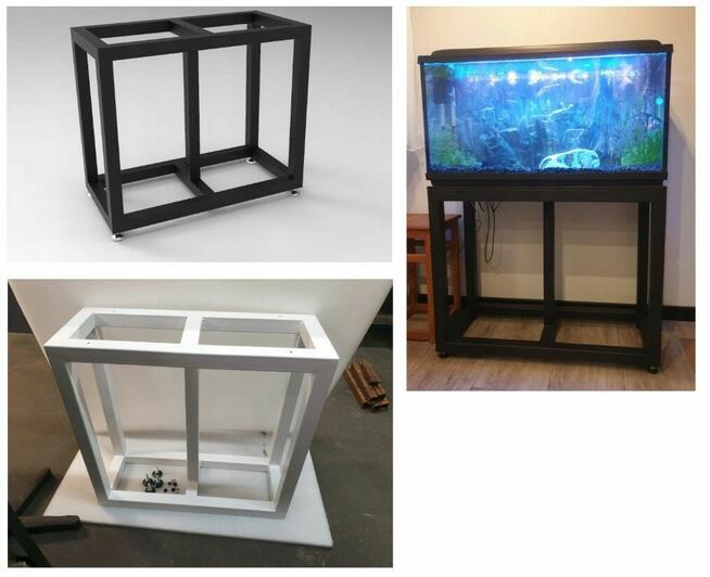 Stelaż stalowy pod akwarium mocny na wymiar