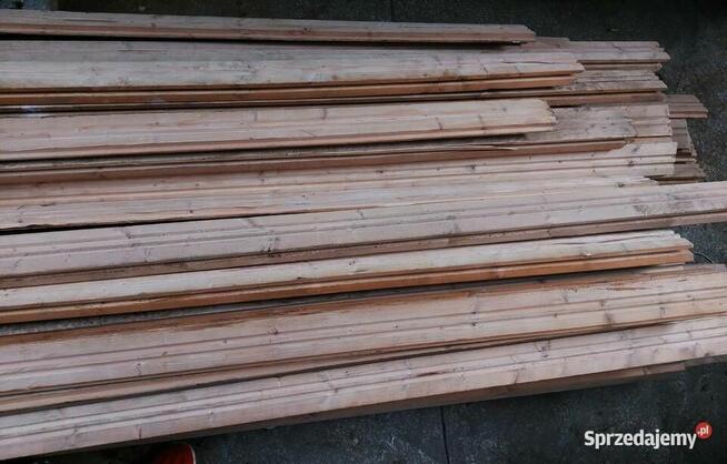 Sprzedam 70 szt Profile Bukowe ,Heblowane na zakładkę